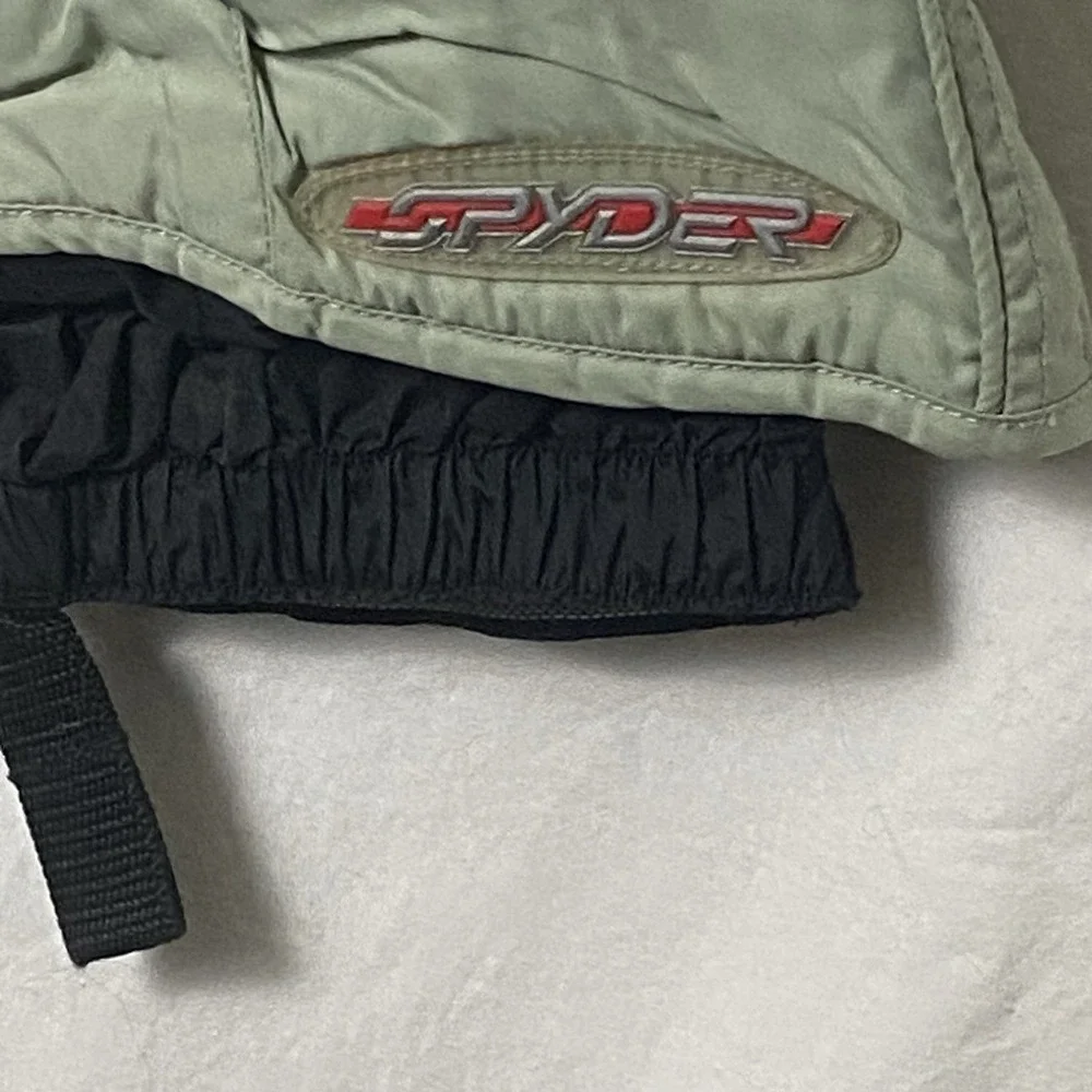 Spyder‎ XT Kids 14 Grey Insulated Snow Pants Ski Snowboard Suspenders Team Venom